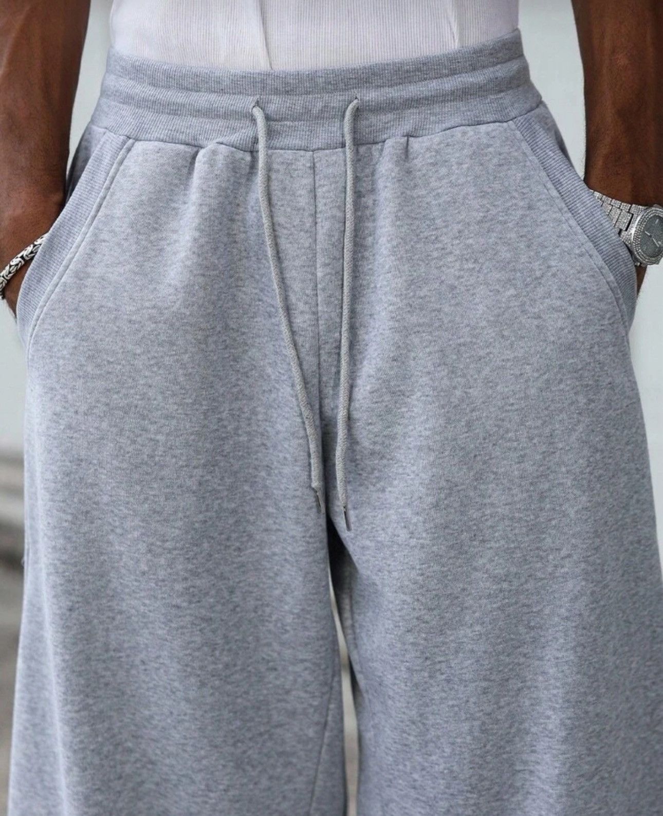 Japanese Brand Baggy DRILL sweatpants Size US 36 / EU 52 - 7 Thumbnail