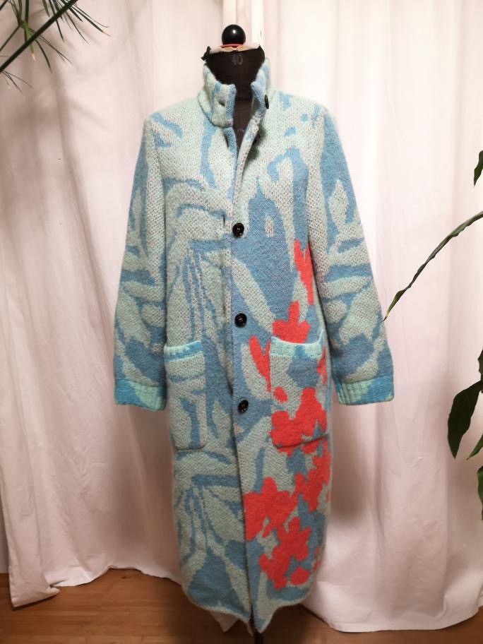 Other MARC CAIN COAT KNITTED Size L / US 10 / IT 46 - 2 Thumbnail