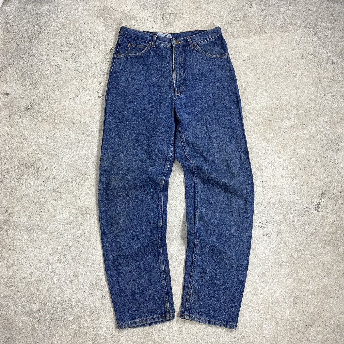 Designer × Missoni MISSONI Rainbow Logo Baggy jeans Size 30" / US 8 / IT 44 - 3 Thumbnail