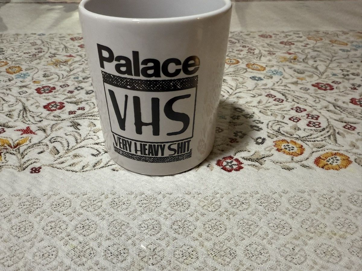 Palace Palace Skateboards White VHS Mug Palasonic Coffee Tea. Size ONE SIZE - 1 Thumbnail