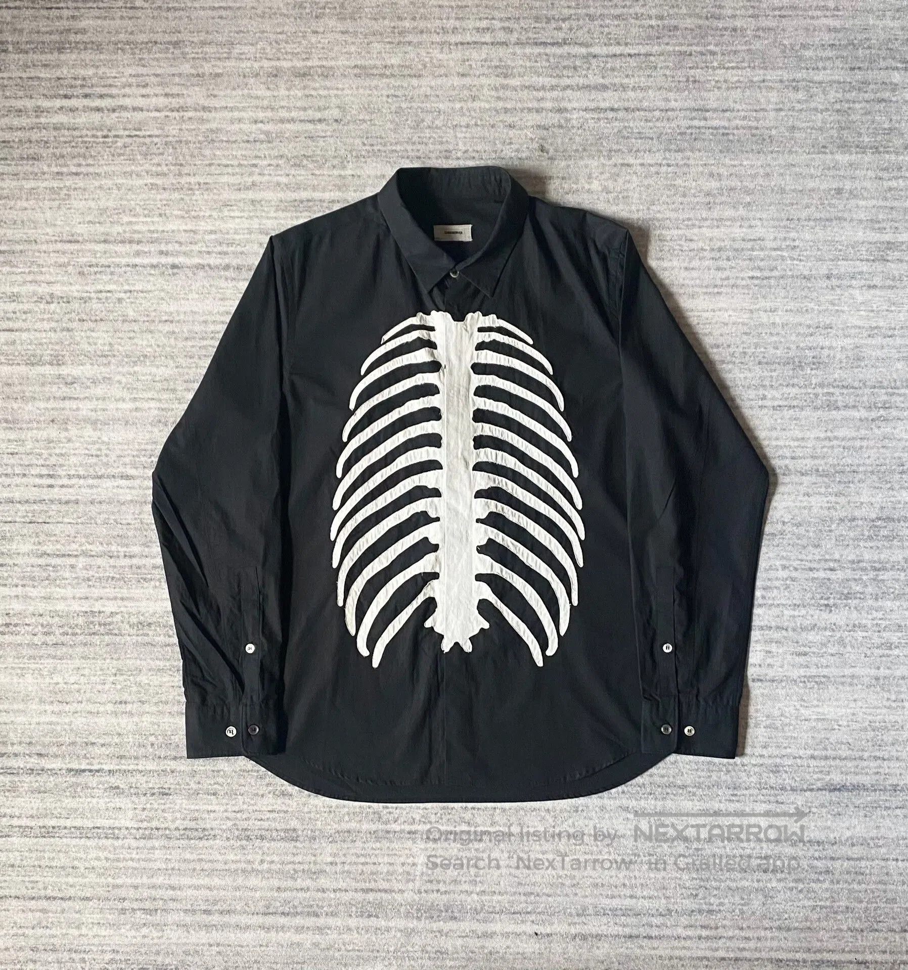 Undercover Undercover Skeleton Embroidered Long Sleeve Shirt. Size US M / EU 48-50 / 2 - 1 Thumbnail