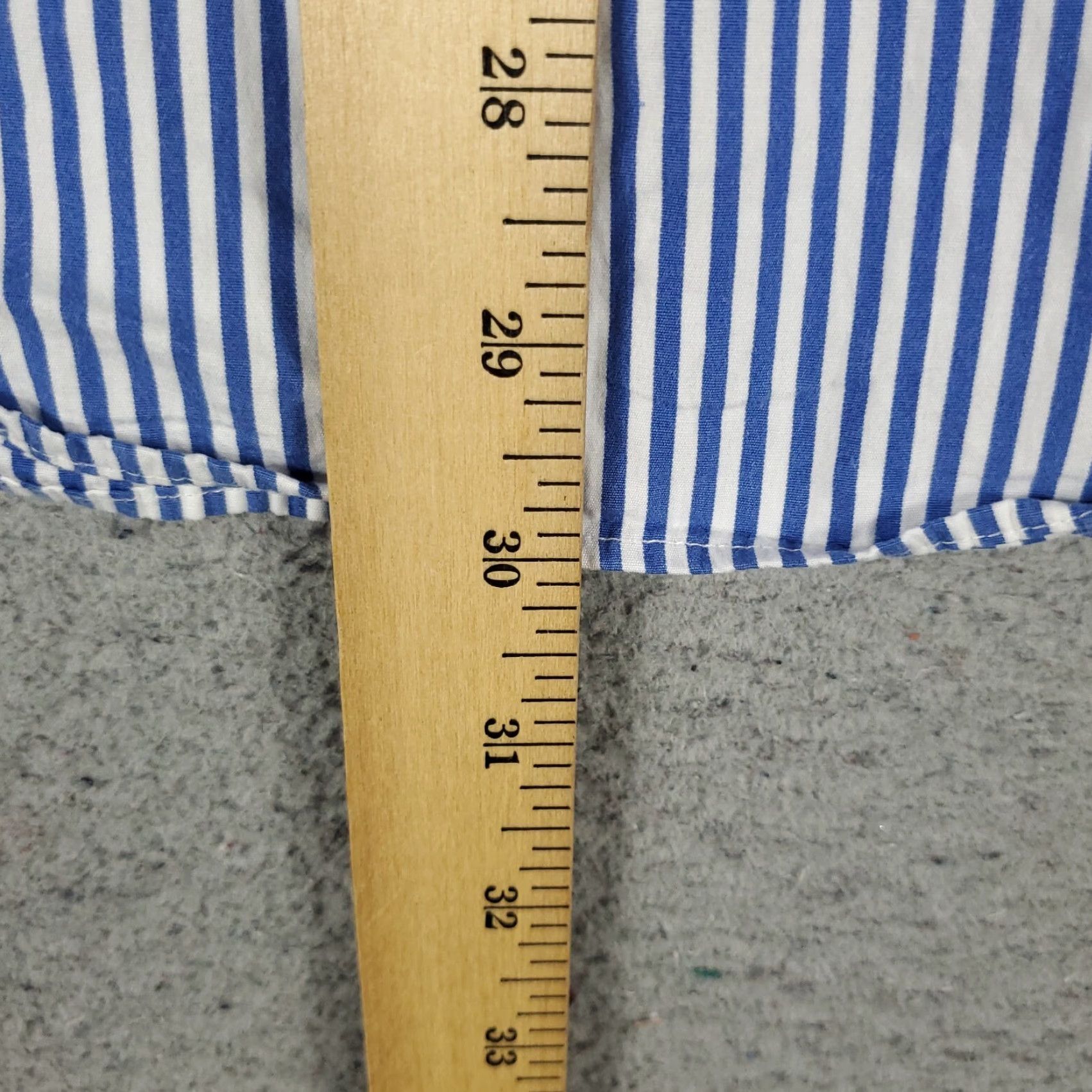 Ralph Lauren Ralph Lauren Shirt Men L Blue Striped Button-Down Long Sleeve Cotton Regular Fit Mens Size US L / EU 52-54 / 3 - 7 Thumbnail
