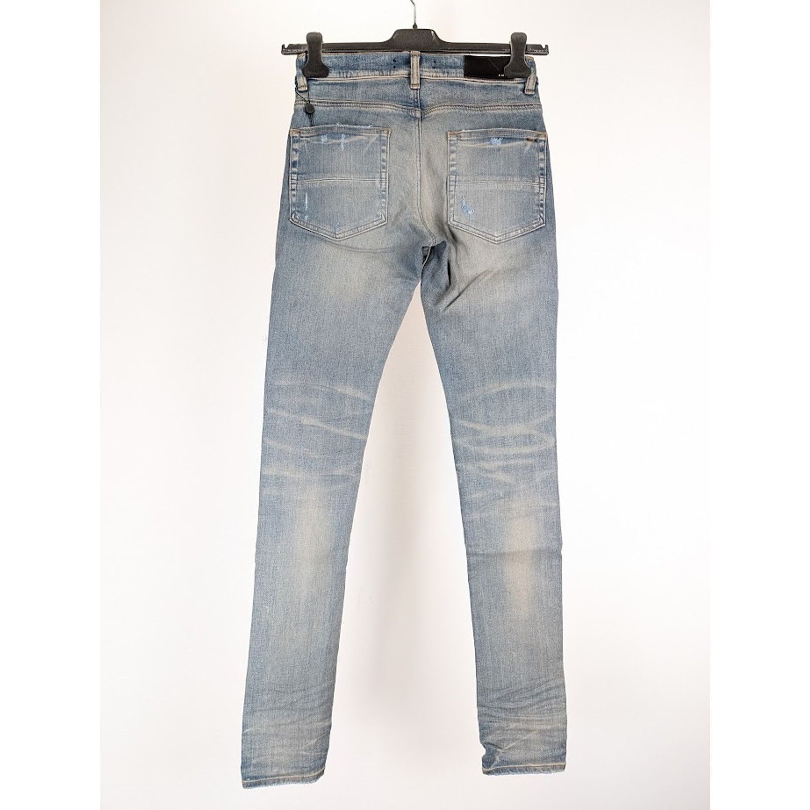 Amiri o1rshd1 Rainbow Paisley Thrasher Jeans in Clay Indigo Size US 34 / EU 50 - 12 Thumbnail