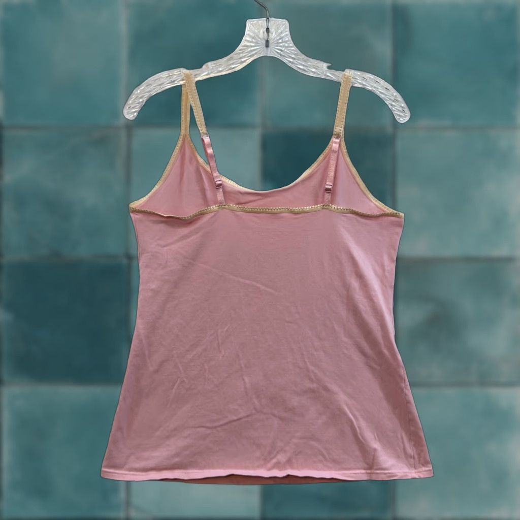 Vintage Maidenform Camisole Tank Top 2XL XXL Pink Coquette Fairy Grunge Whimsigoth - Tank - Women - 2XL - Pink - Sleeveless - Strappy - Adjustable - Stretch Size XXL / US 16-18 / IT 52-54 - 1 Thumbnail