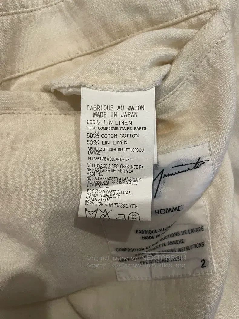 Yohji Yamamoto Yohji Yamamoto 2007 SS Double Collar Blazer jacket Size US M / EU 48-50 / 2 - 8 Thumbnail