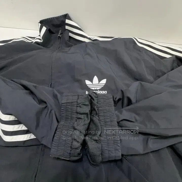 Balenciaga Balenciaga x Adidas Logo Print Sports Jacket. Size US S / EU 44-46 / 1 - 7 Thumbnail