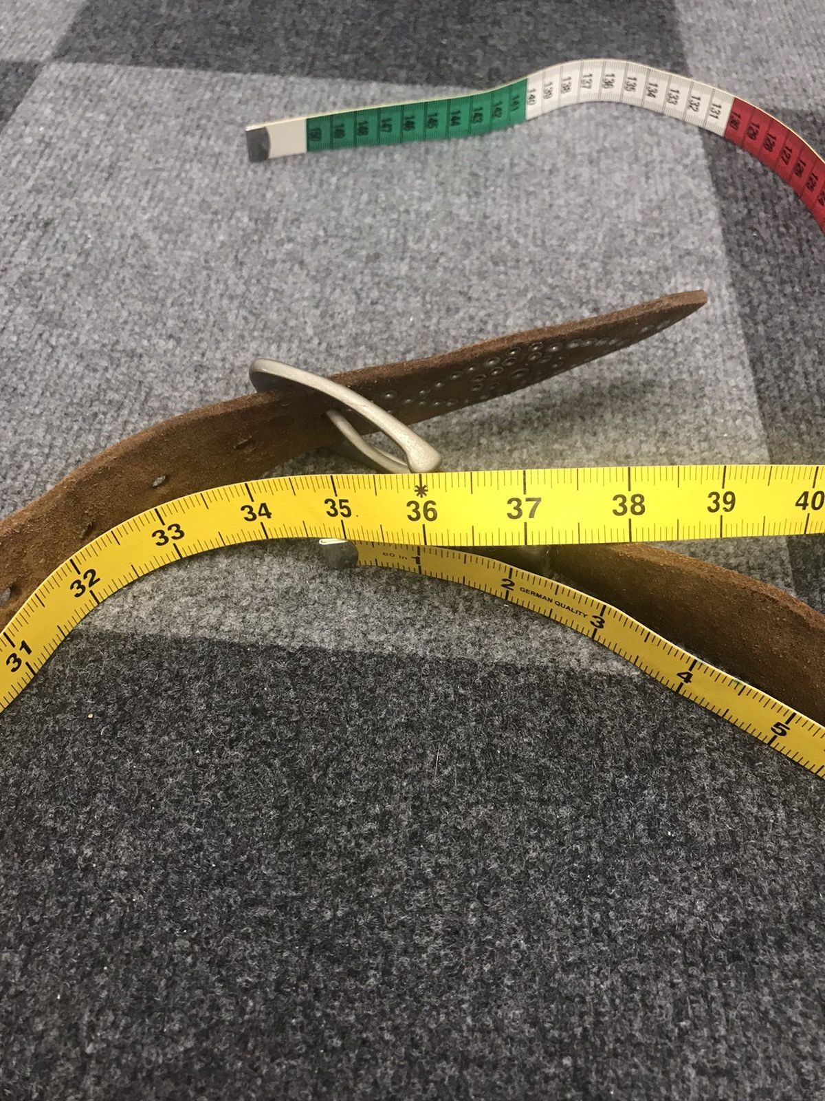 Seditionaries Genuine Leather Studded Belt Size ONE SIZE - 6 Thumbnail