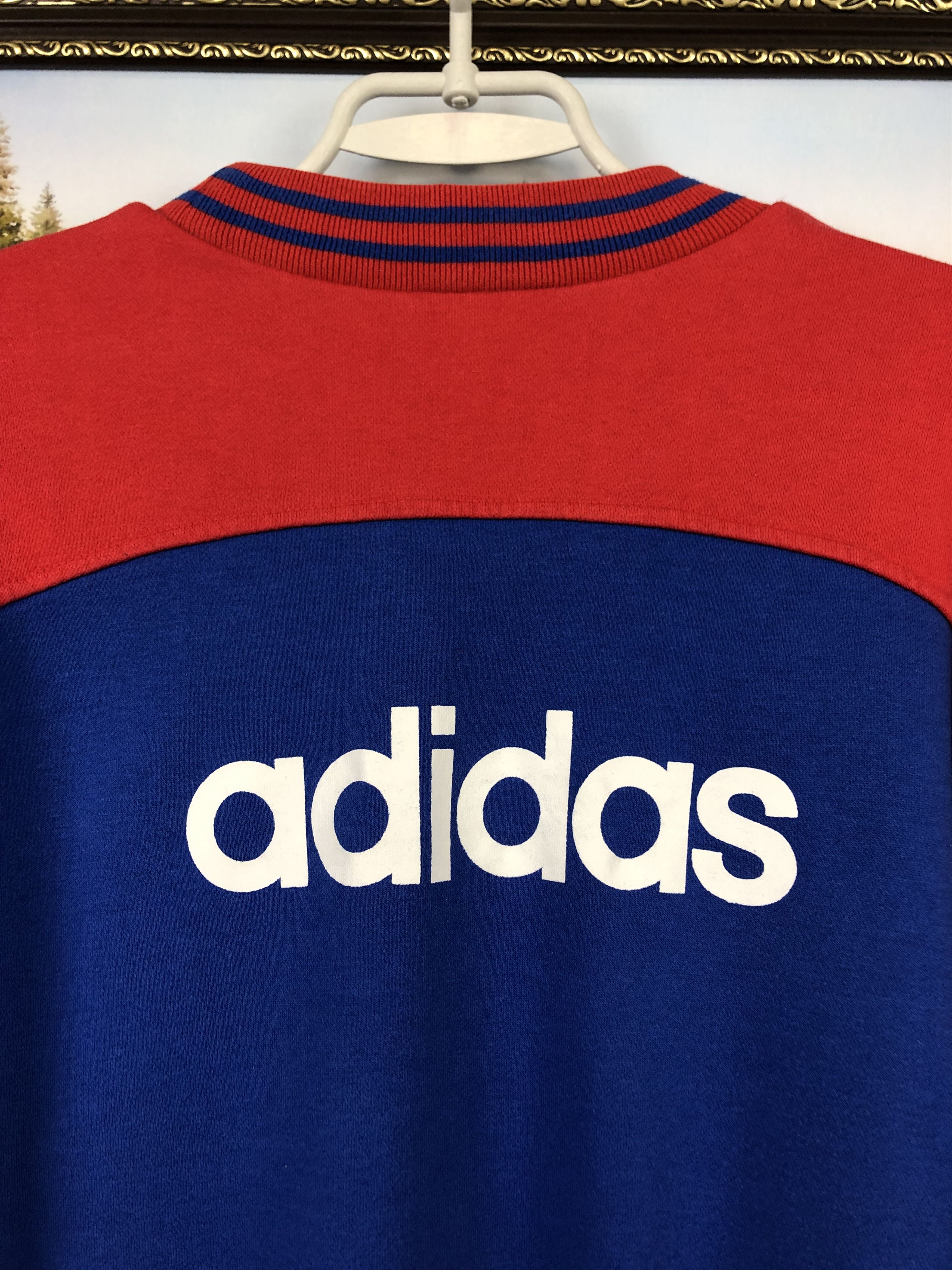 Adidas Vintage 90's Bayern Munich Football Sweatshirt Soccer Rare Size US L / EU 52-54 / 3 - 12 Thumbnail