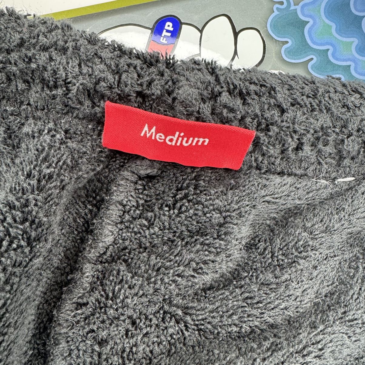 Supreme Supreme Terry Logo Short Black Medium SS18 Good Condition Size US 32 / EU 48 - 4 Thumbnail