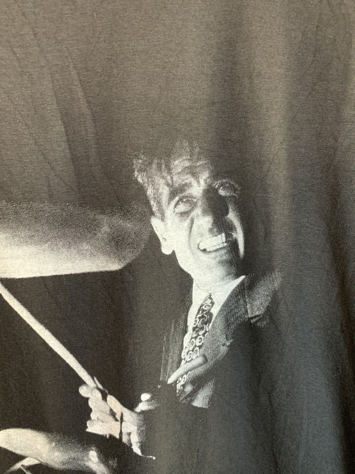 Band Tees × Vintage RARE* Vintage 1990 Gene Krupa Jazz Bob Parent Portrait Shirt Size US XL / EU 56 / 4 - 4 Thumbnail