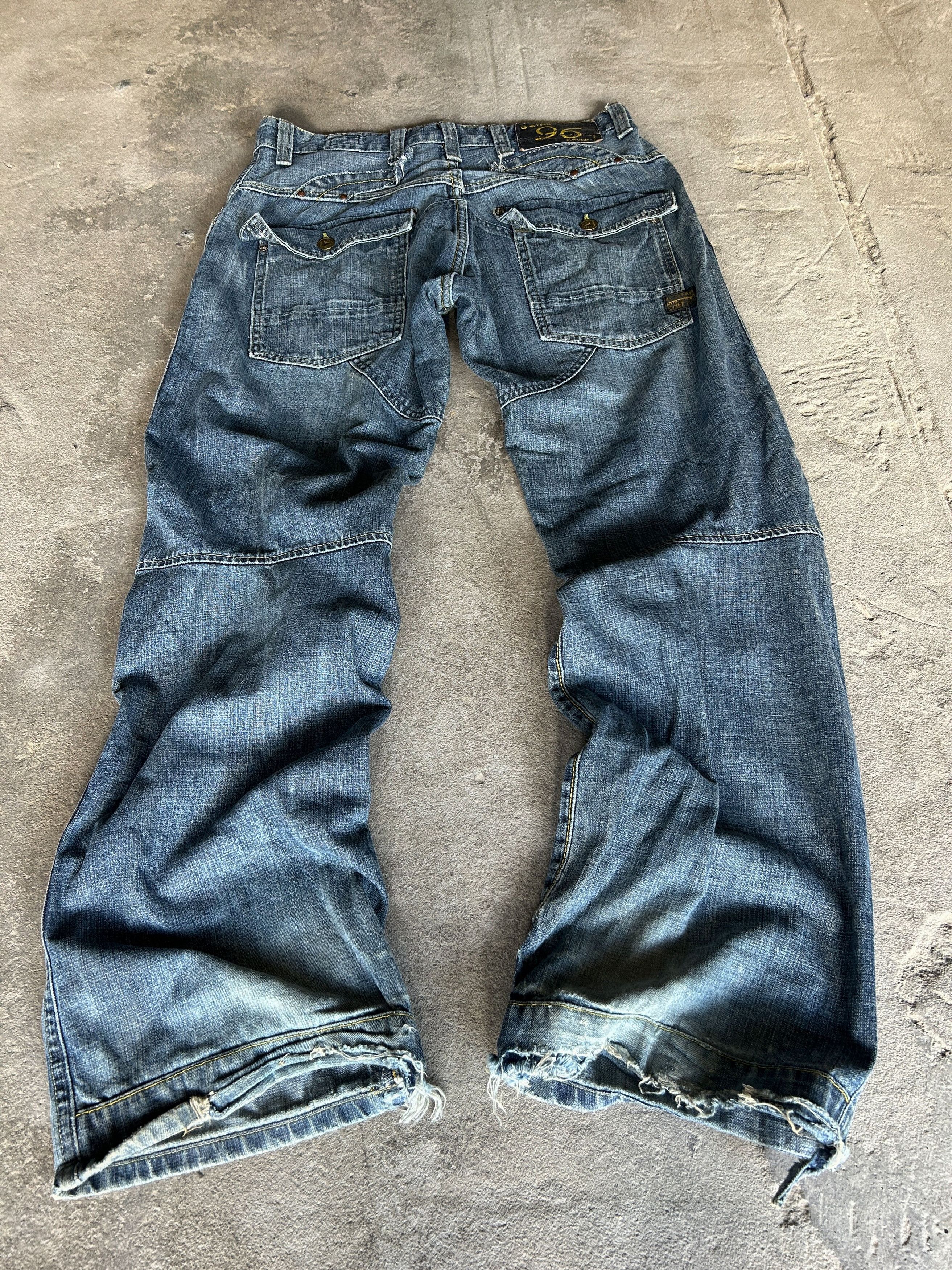 Japanese Brand × Vintage Vintage Balenciaga Style Japanese G Star Baggy Pants 90s Size US 32 / EU 48 - 2 Thumbnail