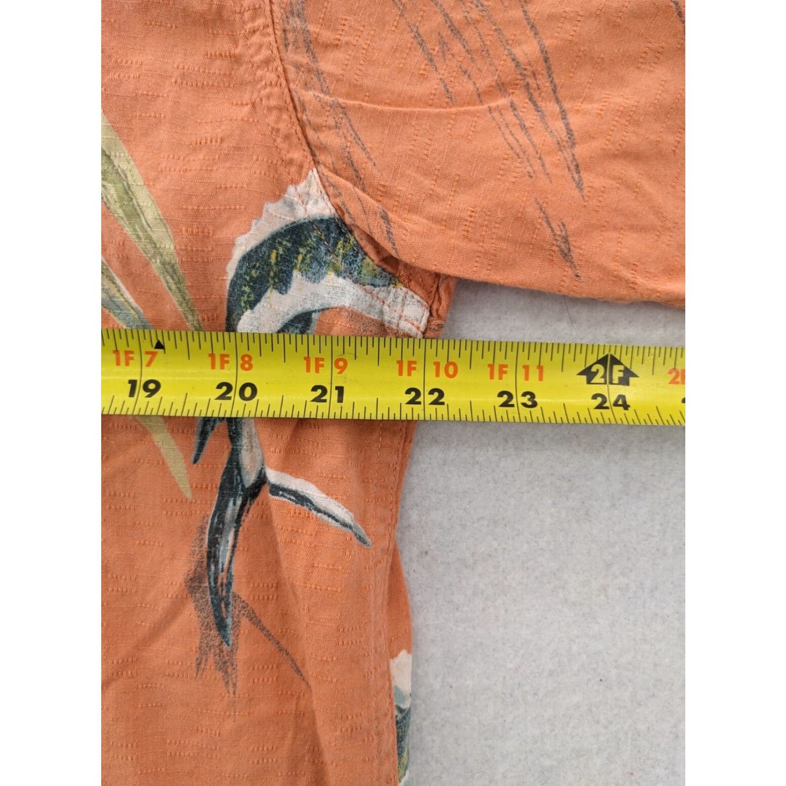 Vintage Newport Blue Mens Shirt XL Button-Front Short Sleeve Fish Orange Button-Up Shirt Men XL Fish Theme Size US XL / EU 56 / 4 - 4 Thumbnail