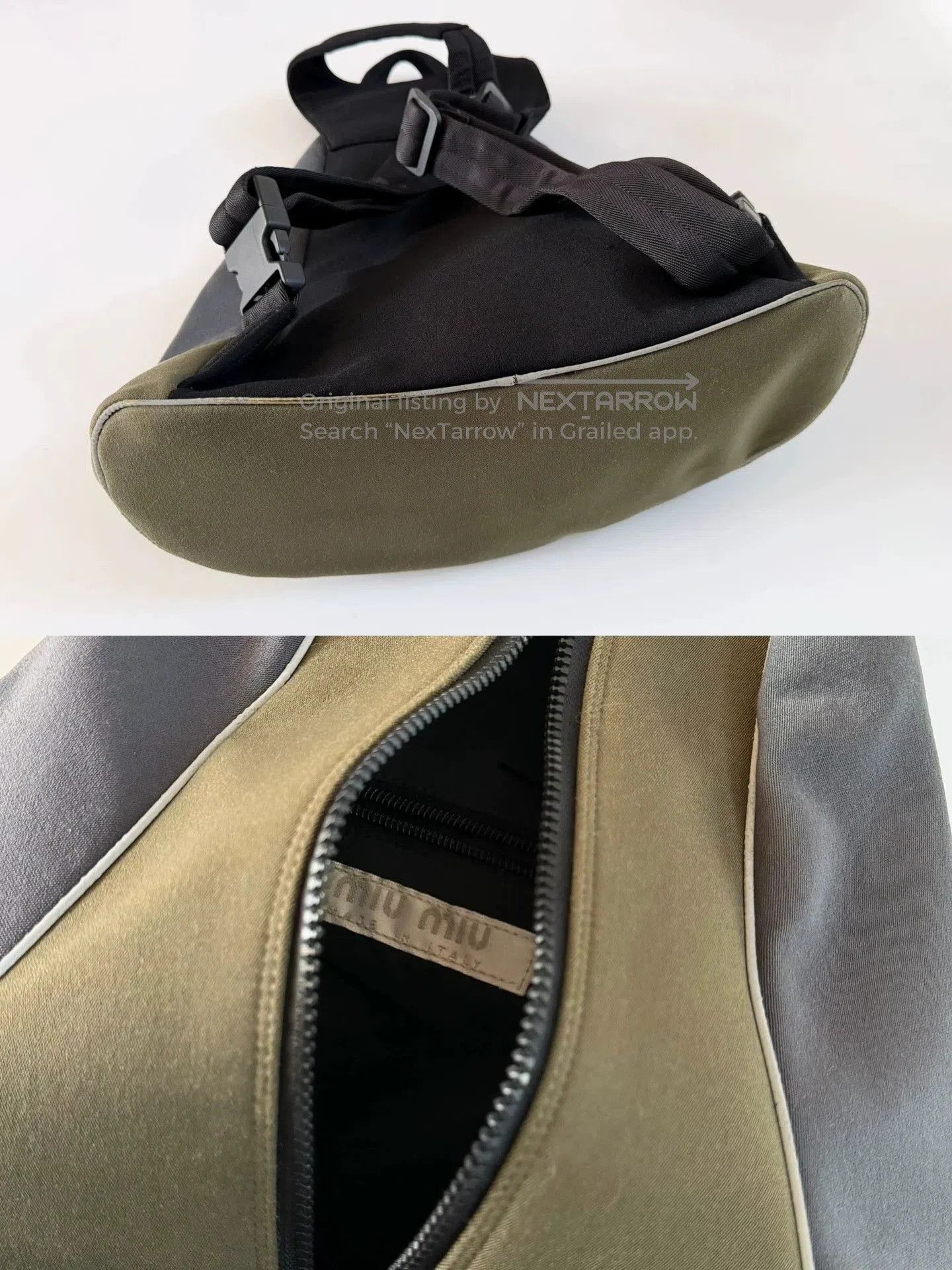 Miu Miu MIU MIU 1999 Vintage Rare Sport Nylon Backpack/ Size ONE SIZE - 7 Thumbnail