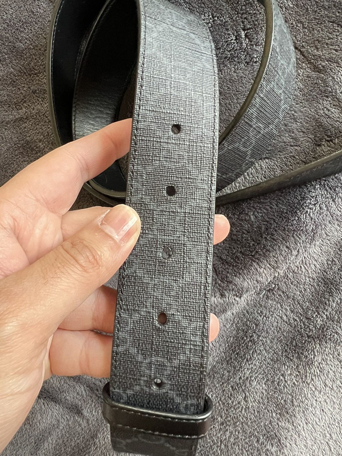 Gucci GUCCI GG MARMONT REVERSIBLE BELT Size 40 - 10 Thumbnail