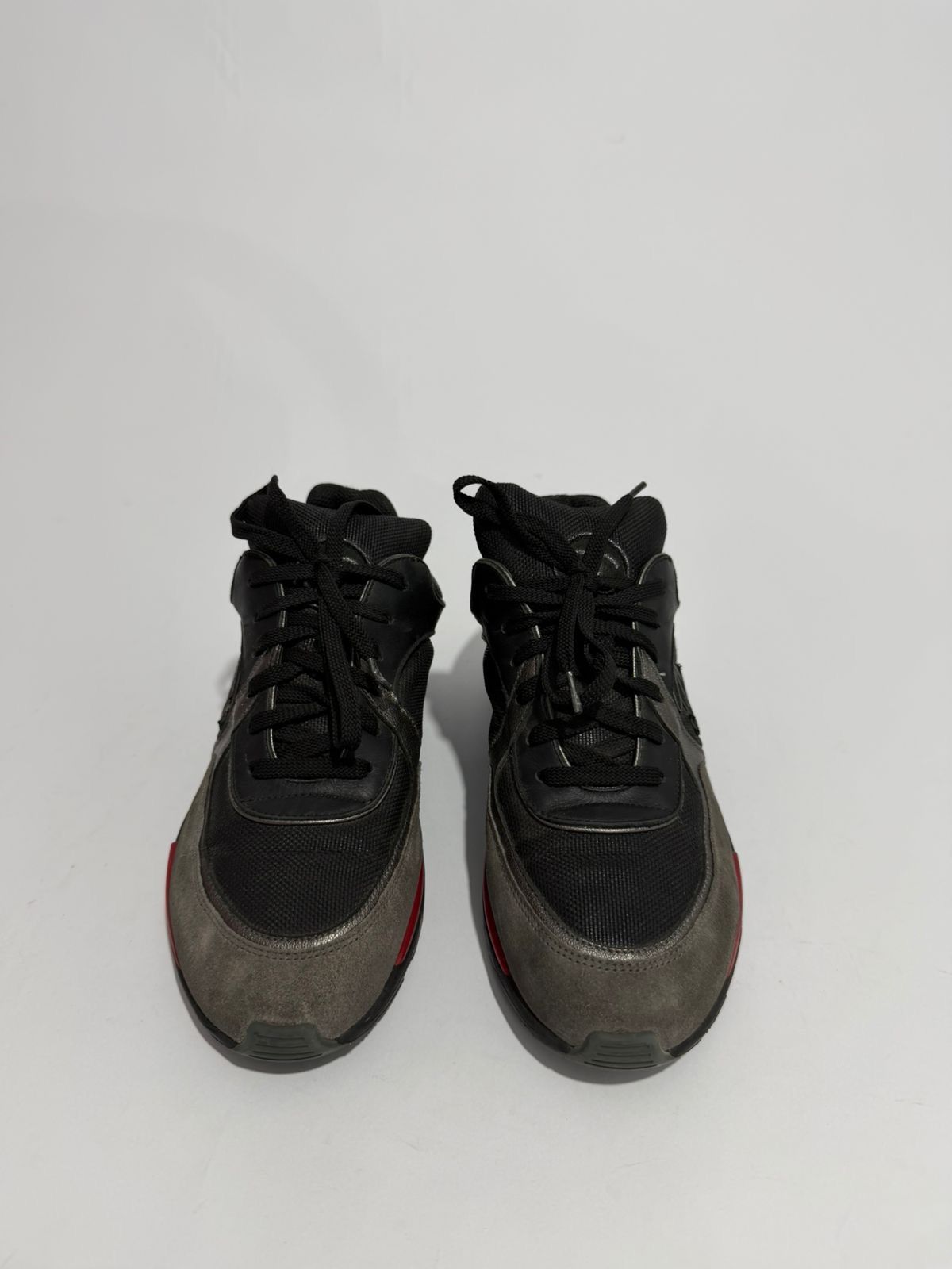Chanel Chanel Multicolor Fabric Nubuck Leather Sneakers EU38.5 Size US 8.5 / IT 38.5 - 2 Thumbnail