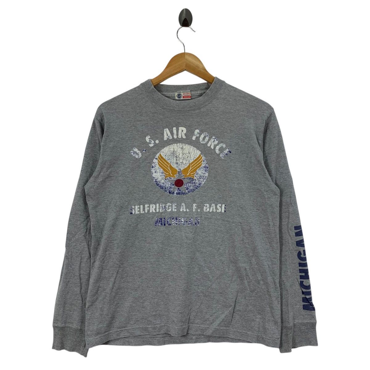 Buzz Rickson's BUZZ RICKSON US Air Force Selfridge A.F.B Japanese Tshirt Size US M / EU 48-50 / 2 - 1 Thumbnail