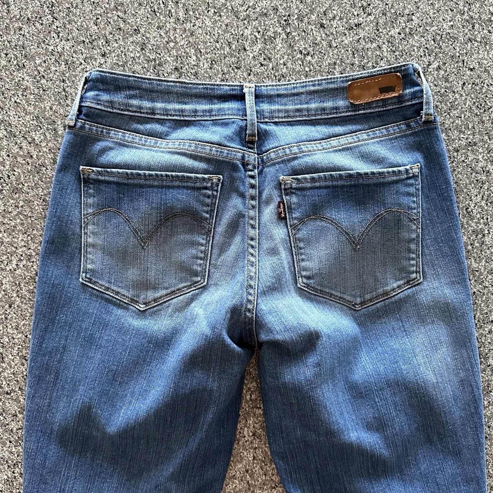 Levi's Levi's Jeans Womens 29x32 Mid Rise Skinny Stretch Denim Blue 29 Slim 5-Pocket Mens? Womens Size 29" - 5 Thumbnail