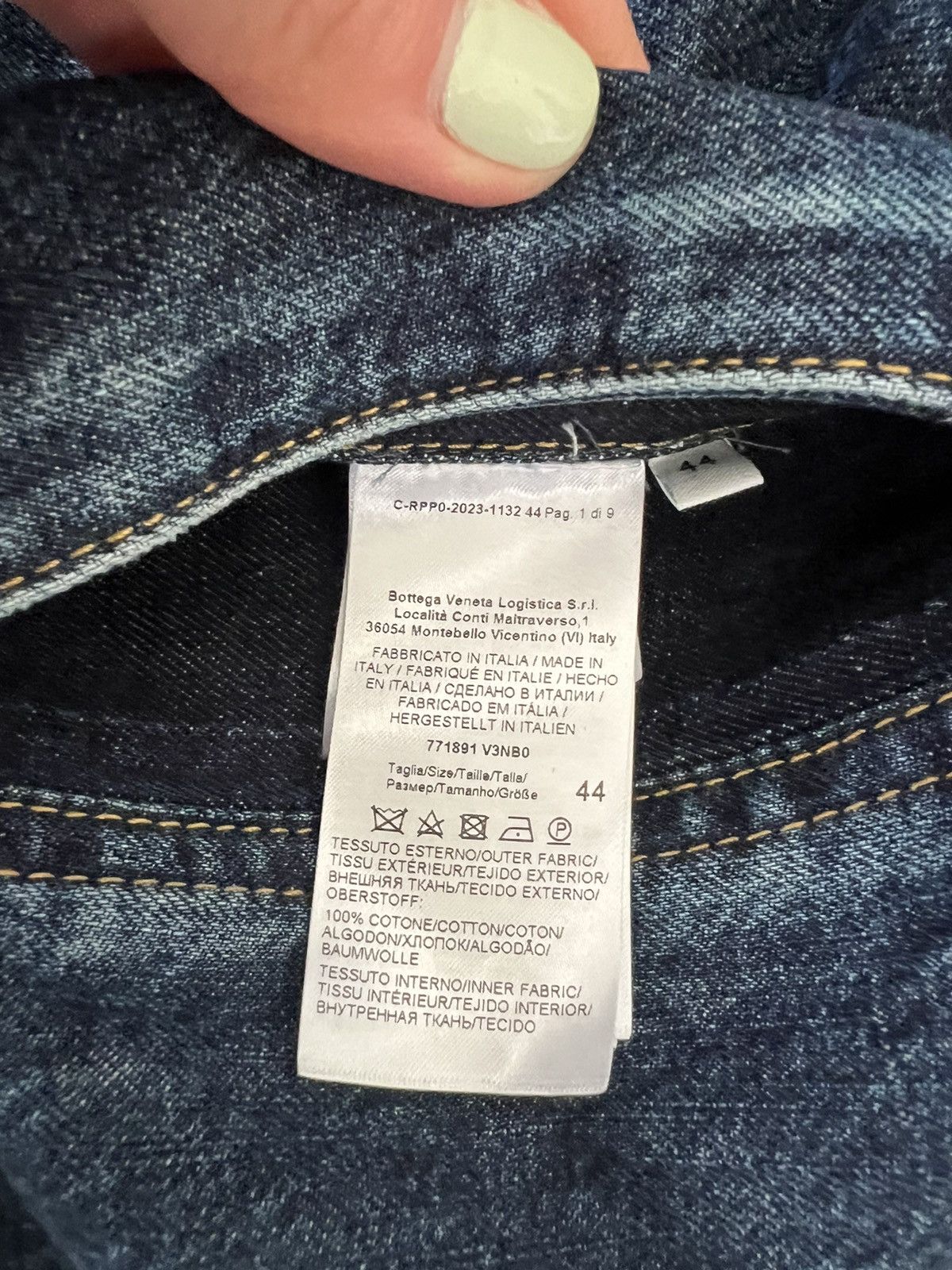 Bottega Veneta Bottega Veneta Reversible Wool Denim Jacket Size US S / EU 44-46 / 1 - 17 Thumbnail