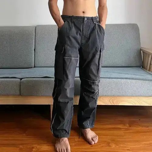 Designer × Japanese Brand multi function outdoor fade patchwork military cargo pants Size US 36 / EU 52 - 3 Thumbnail