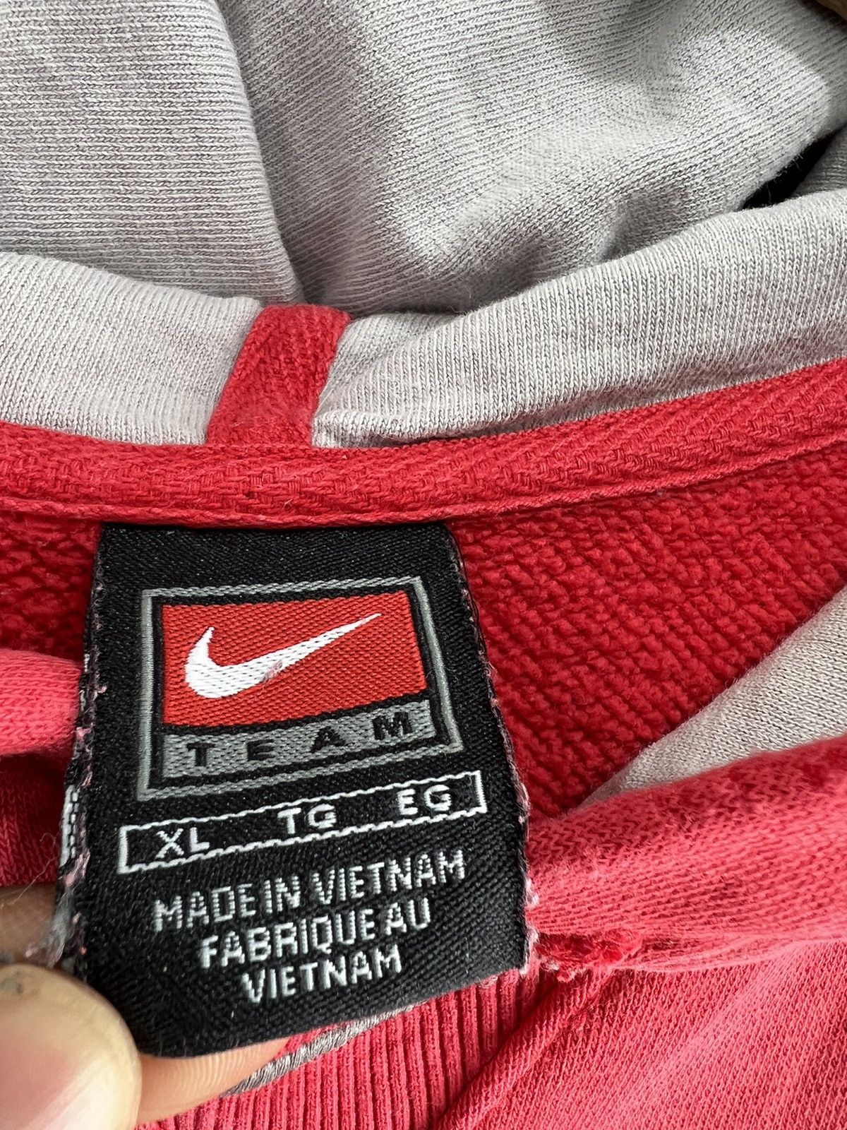 Nike Vintage Nike Center Swoosh Hoodie Check Size US XL / EU 56 / 4 - 5 Thumbnail