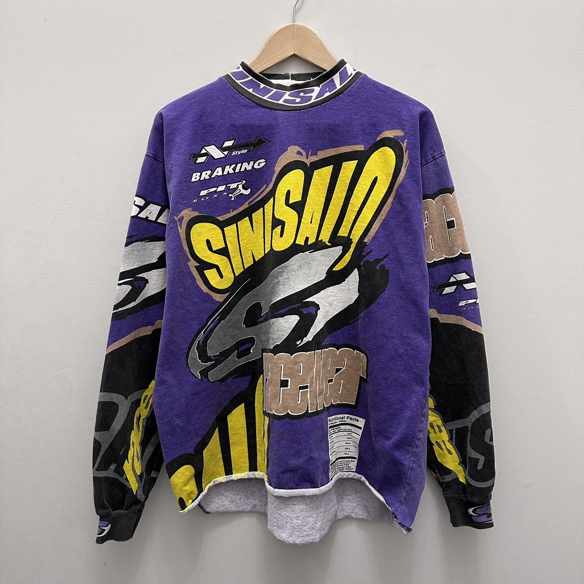 Japanese Brand × Vintage Vintage Sinisalo Motosport Japanese Designer Fashion Style Size US XL / EU 56 / 4 - 1 Thumbnail