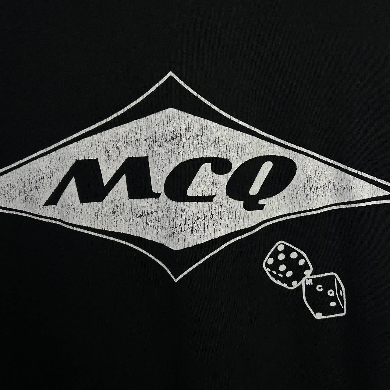 McQ Alexander McQueen Luxury MCQ Alexander McQueen big logo designer y2k tee Size US L / EU 52-54 / 3 - 3 Thumbnail