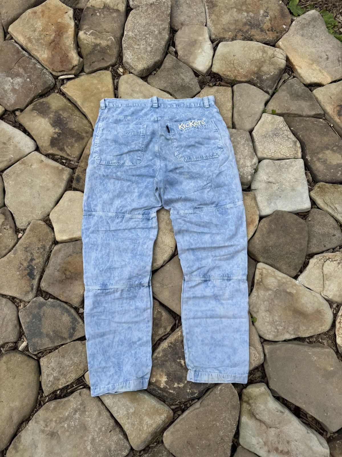 Vintage Vintage Kickers Washed Y2k Baggy Pants Size US 34 / EU 50 - 1 Thumbnail