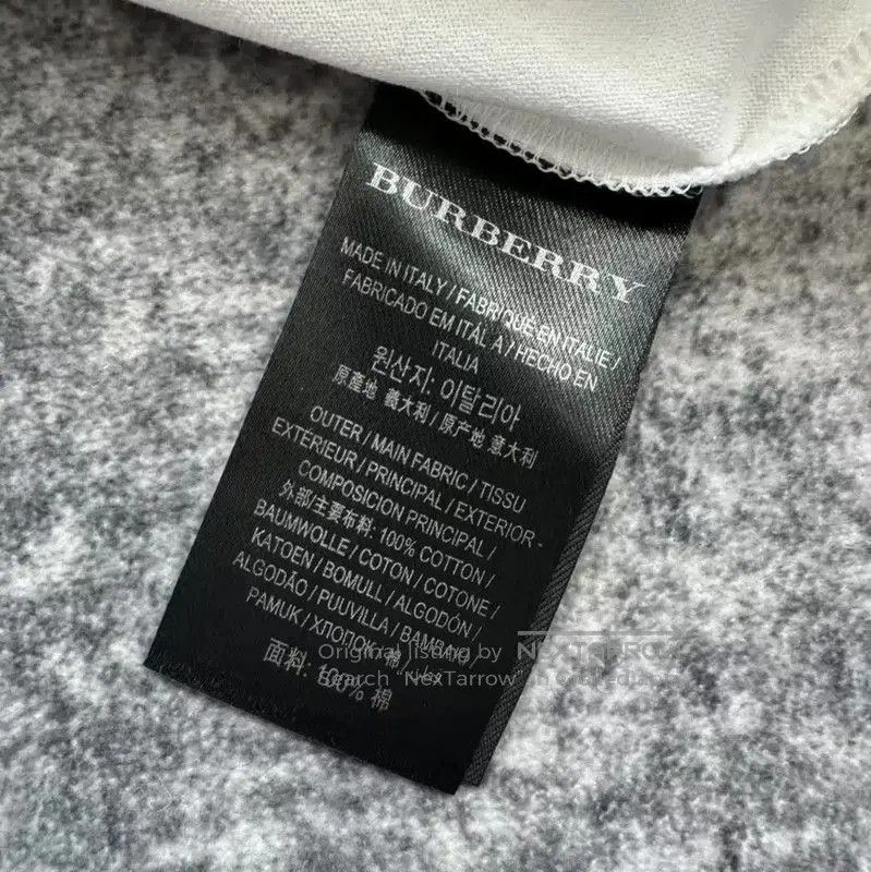 Burberry Burberry White Cotton T-Shirt with Brooch Detail. Size M / US 6-8 / IT 42-44 - 6 Thumbnail