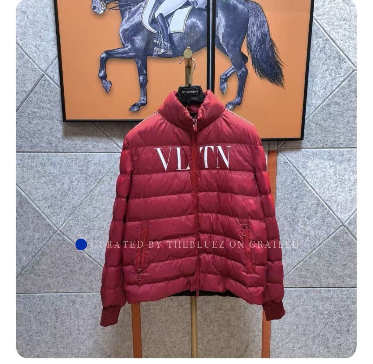 Valentino Red Down Jacket for Fall/Winter Size US M / EU 48-50 / 2 - 1 Thumbnail