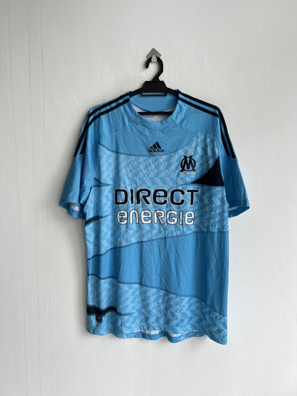 Adidas Vintage 2009/10 Adidas Marseille FC #Bernard Away Jersey XL Size US XL / EU 56 / 4 - 1 Thumbnail