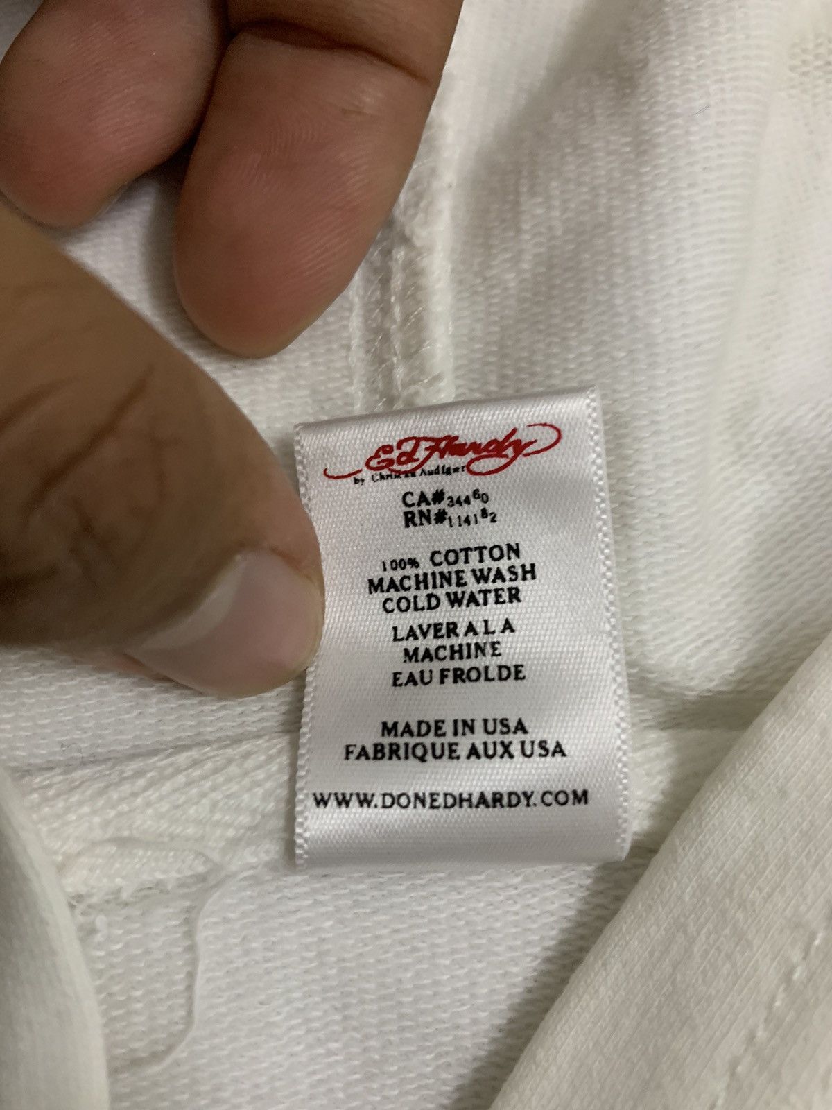 Christian Audigier × Ed Hardy ED HARDY BY CHRISTIAN AUDIGER ZIP UP HOODIE Size US S / EU 44-46 / 1 - 5 Thumbnail