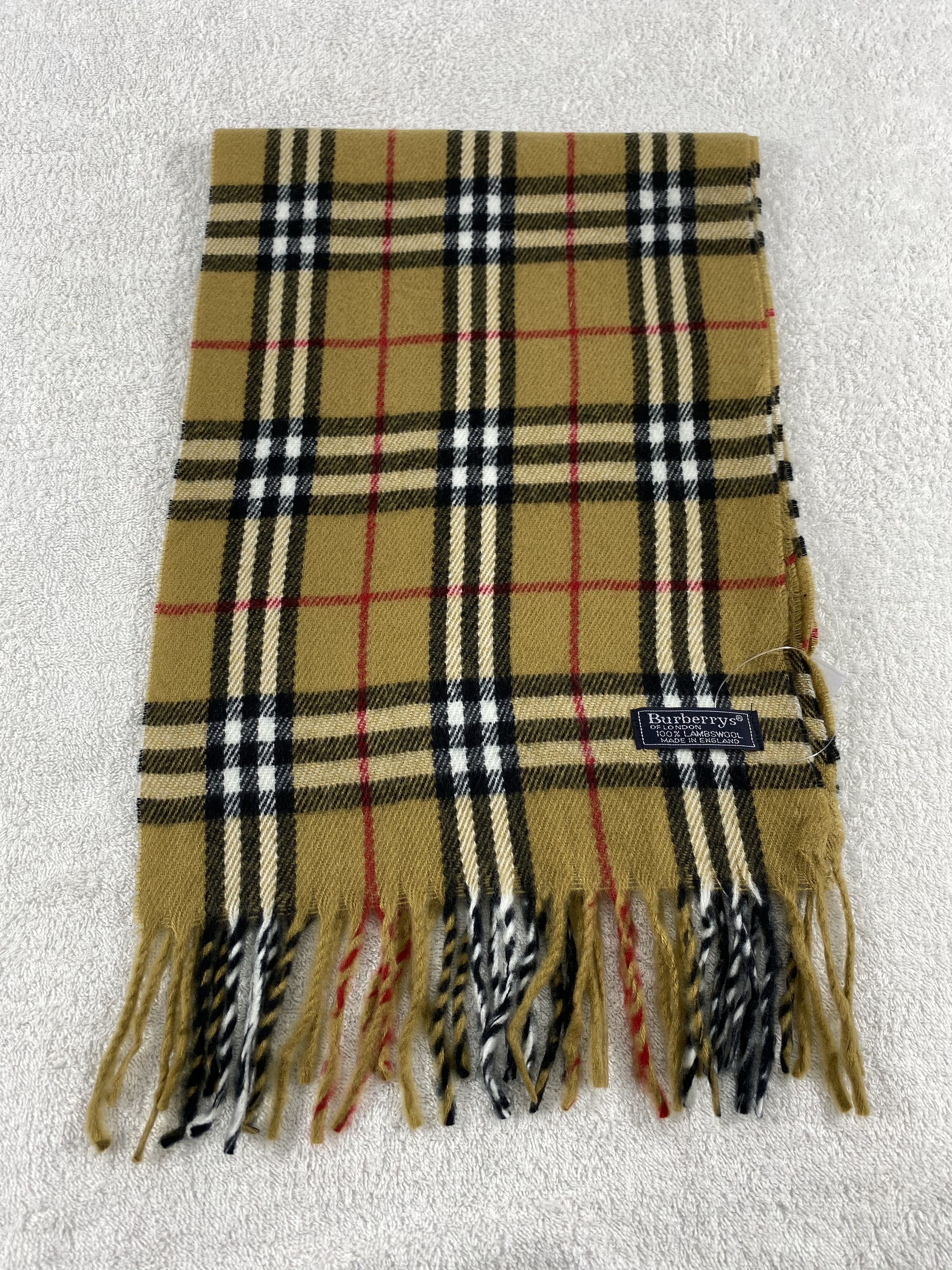 Burberry Vintage Burberry Scarf/Muffler/Neckwear MF602 Size ONE SIZE - 2 Thumbnail