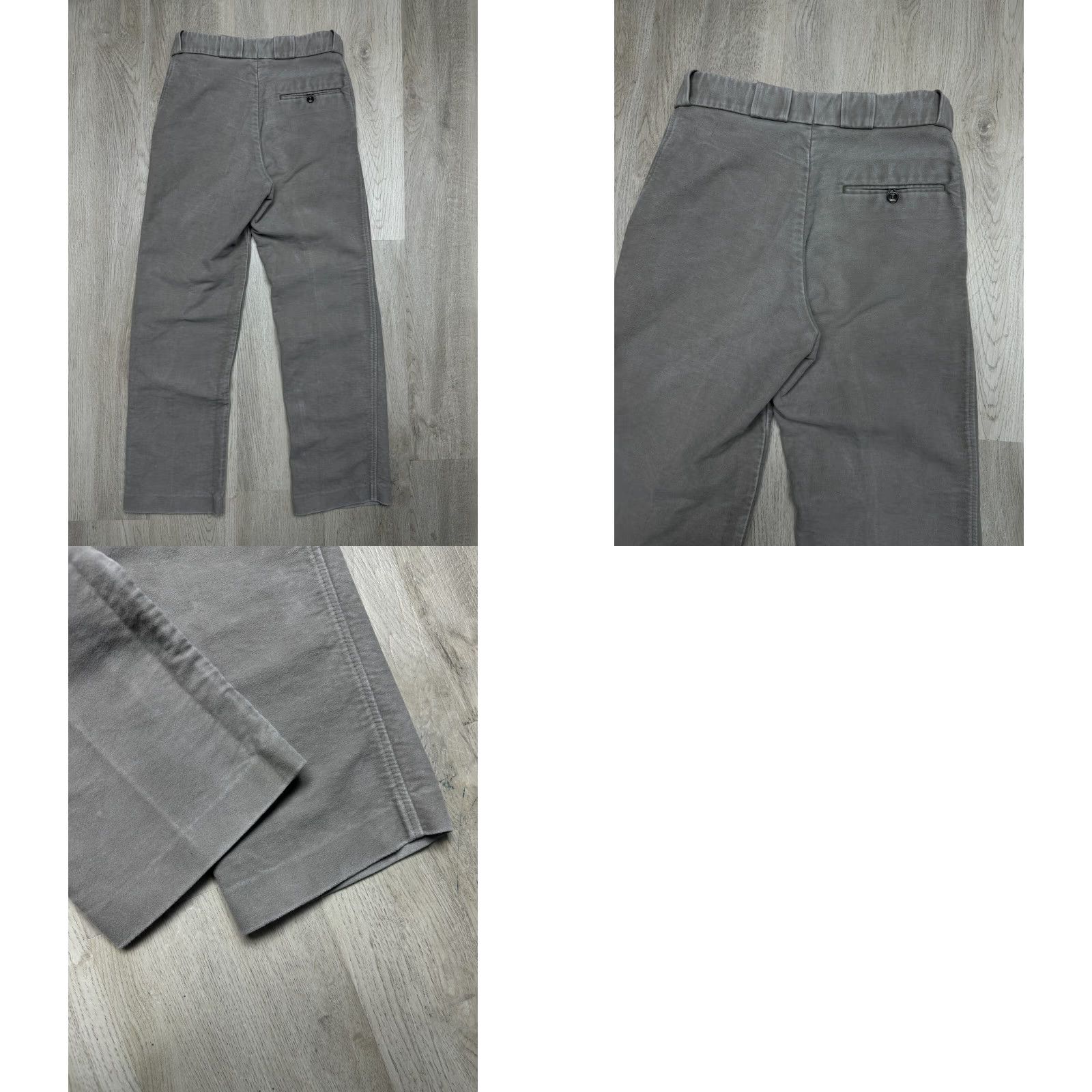 Barbour Barbour 90s Vintage Chino Pants Heavy Cotton Barbour Pants 30 Gray 90s Mens Size US 30 / EU 46 - 8 Thumbnail