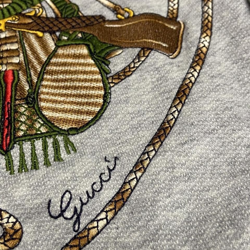 Gucci 1980's Gucci Crewneck Size US L / EU 52-54 / 3 - 5 Thumbnail