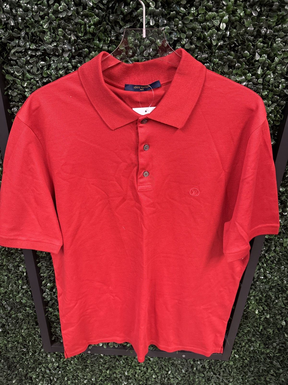 Louis Vuitton Red polo tee Size US XXL / EU 58 / 5 - 5 Thumbnail