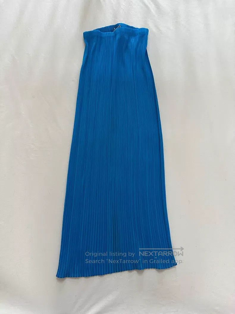 Issey Miyake Issey Miyake Blue Skirt Size 25" / US 0 / IT 36 - 1 Thumbnail