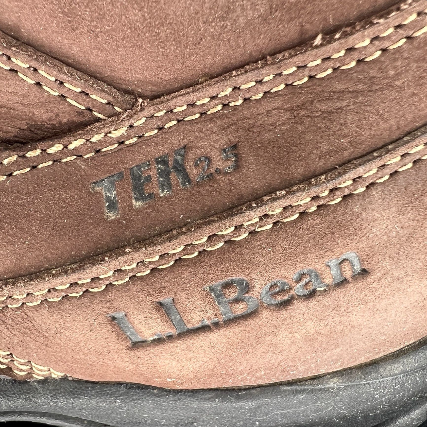 Vintage Brown LL Bean Mens Storm Chaser Boots Side Zip TEK 2.5 Size 7 M Size US 7 / EU 40 - 3 Thumbnail
