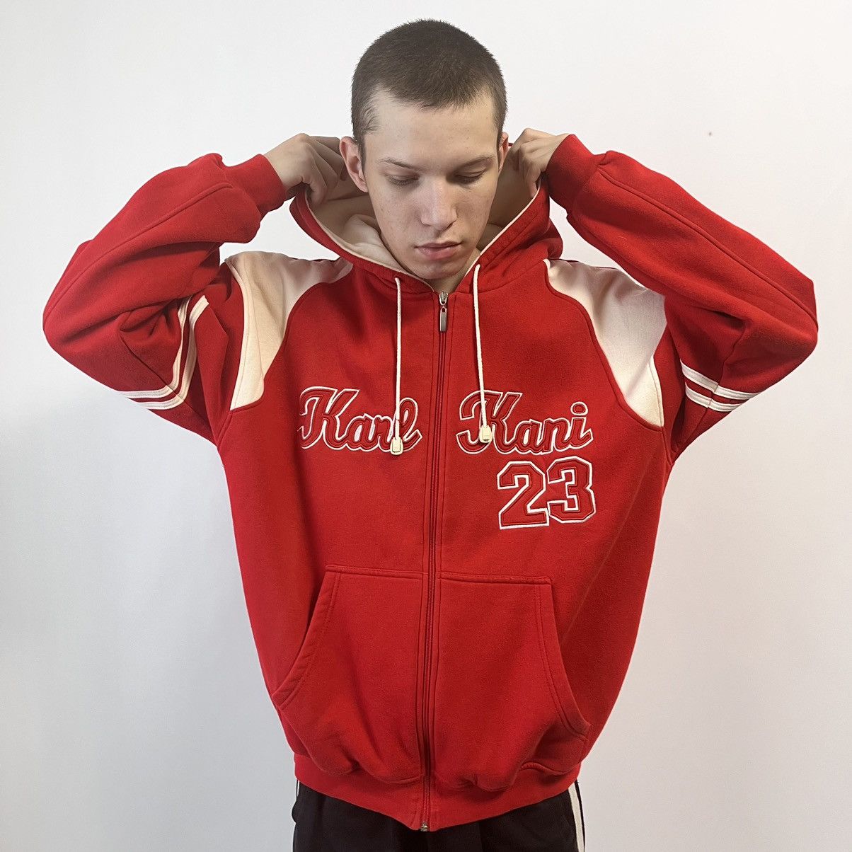 Karl kani vintage hoodie hotsell