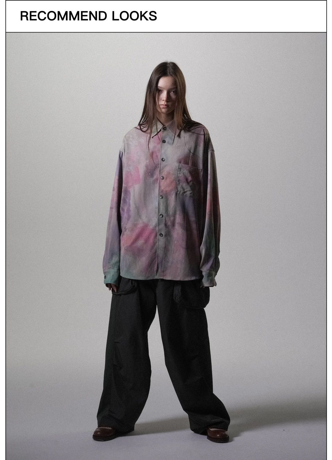 Other Oil-Painting Print Tencel Vintage Silhouette LS Shirt Size US M / EU 48-50 / 2 - 2 Thumbnail