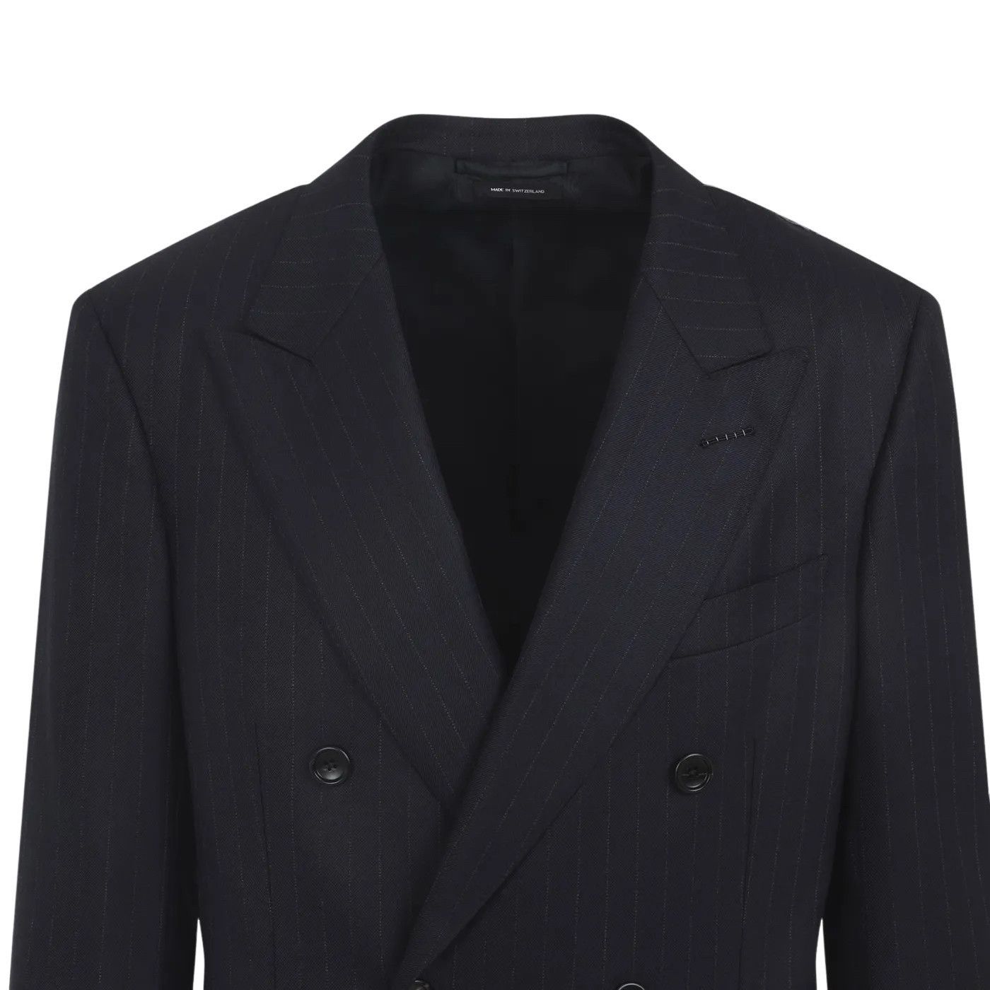 Tom Ford TOM FORD Navy Wool Jacket New & Authentic (Men's size:L;) Size US L / EU 52-54 / 3 - 3 Thumbnail