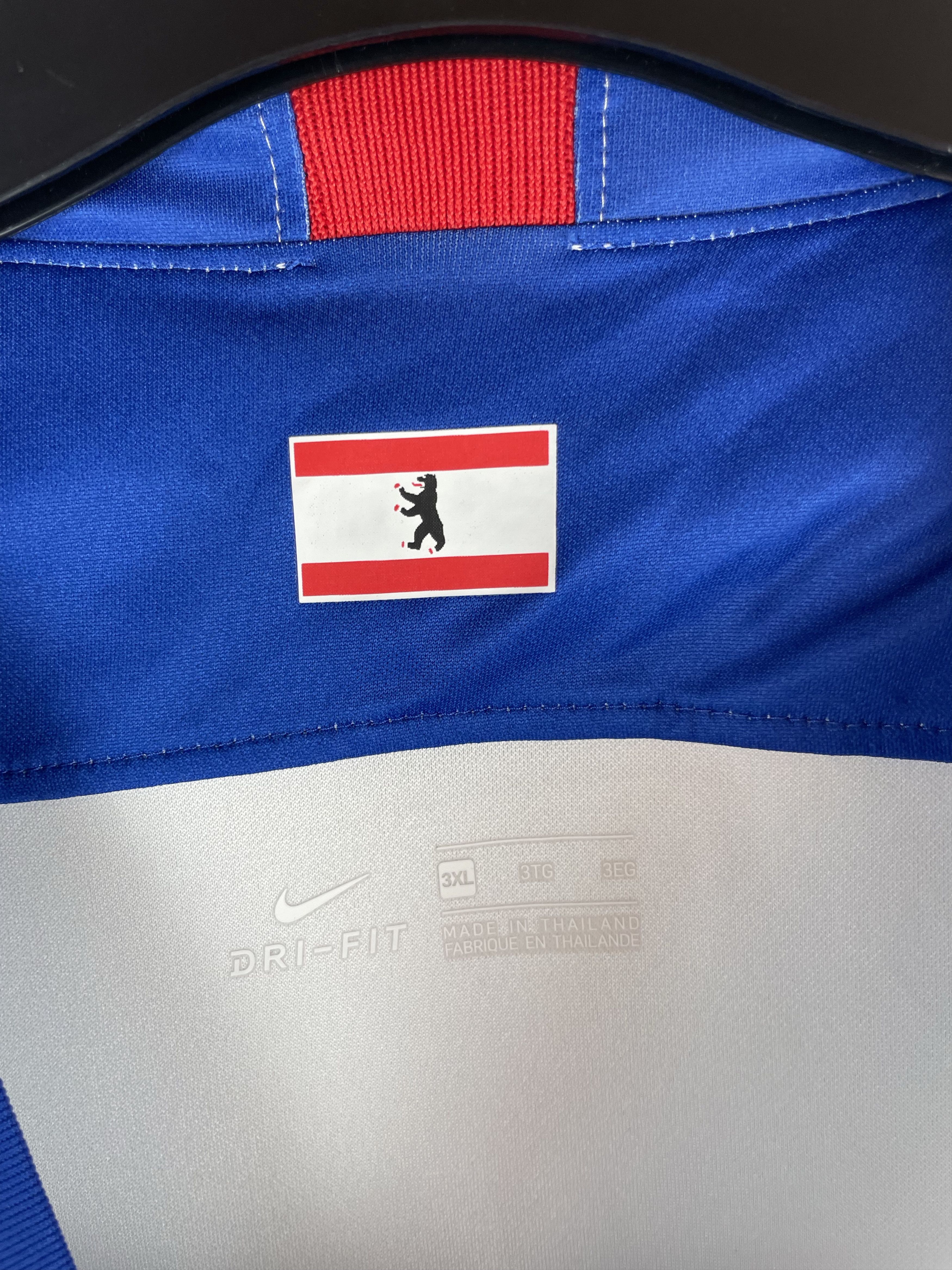 Nike NIKE HERTHA BSC 12/13 SOCCER JERSEY TSHIRT TEE Size US XXL / EU 58 / 5 - 5 Thumbnail