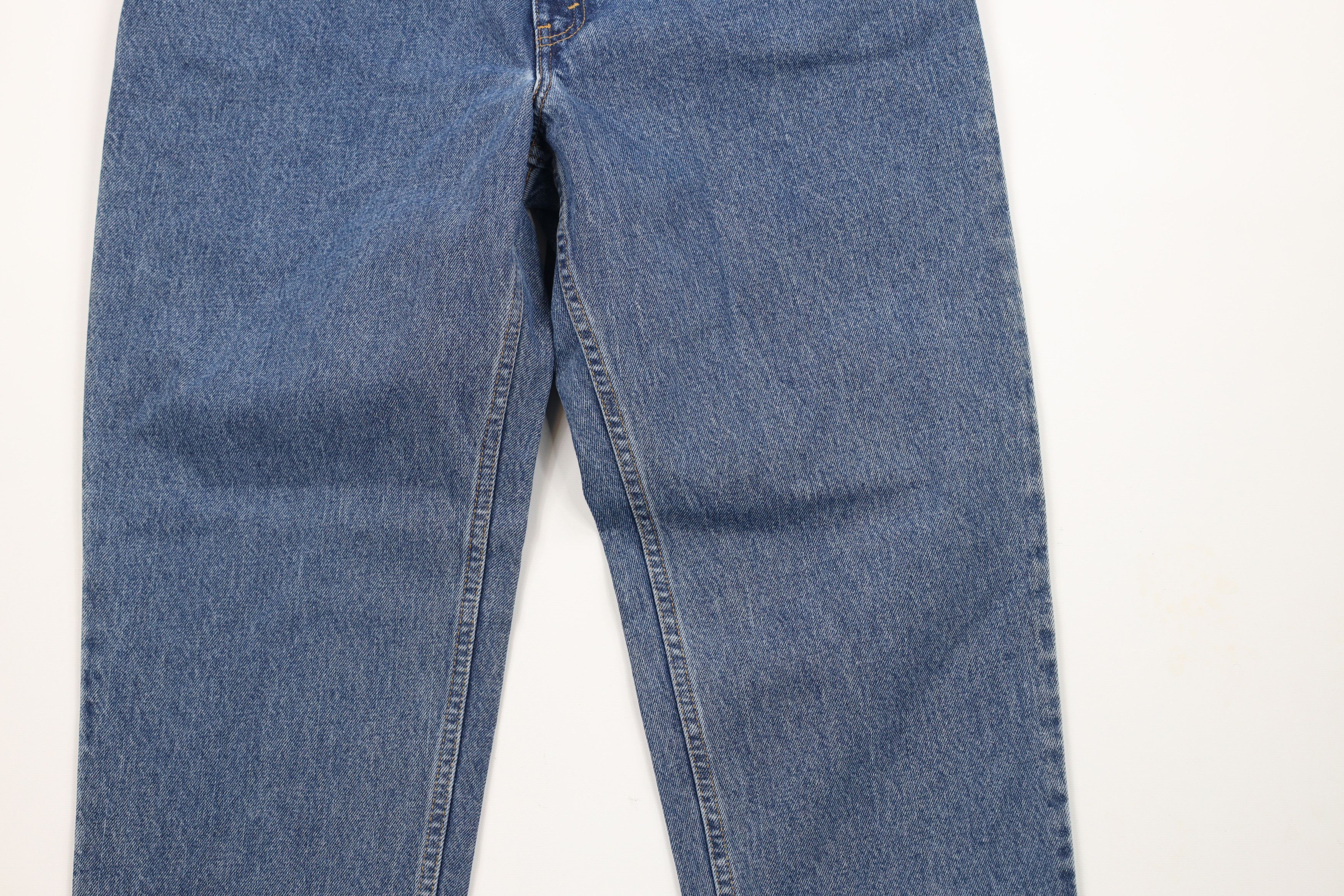 Levi's × Vintage Vintage 90s Levis 550 Fit Tapered Leg Denim Jeans Blue Size US 32 / EU 48 - 3 Thumbnail
