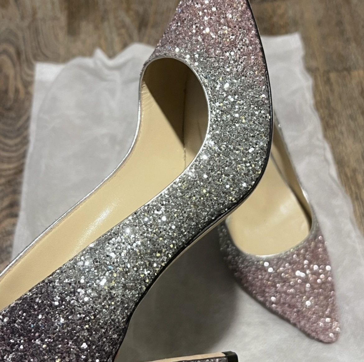 Jimmy Choo JIMMY CHOO Romy 60, 6cm Size US 4 / IT 34 - 3 Thumbnail