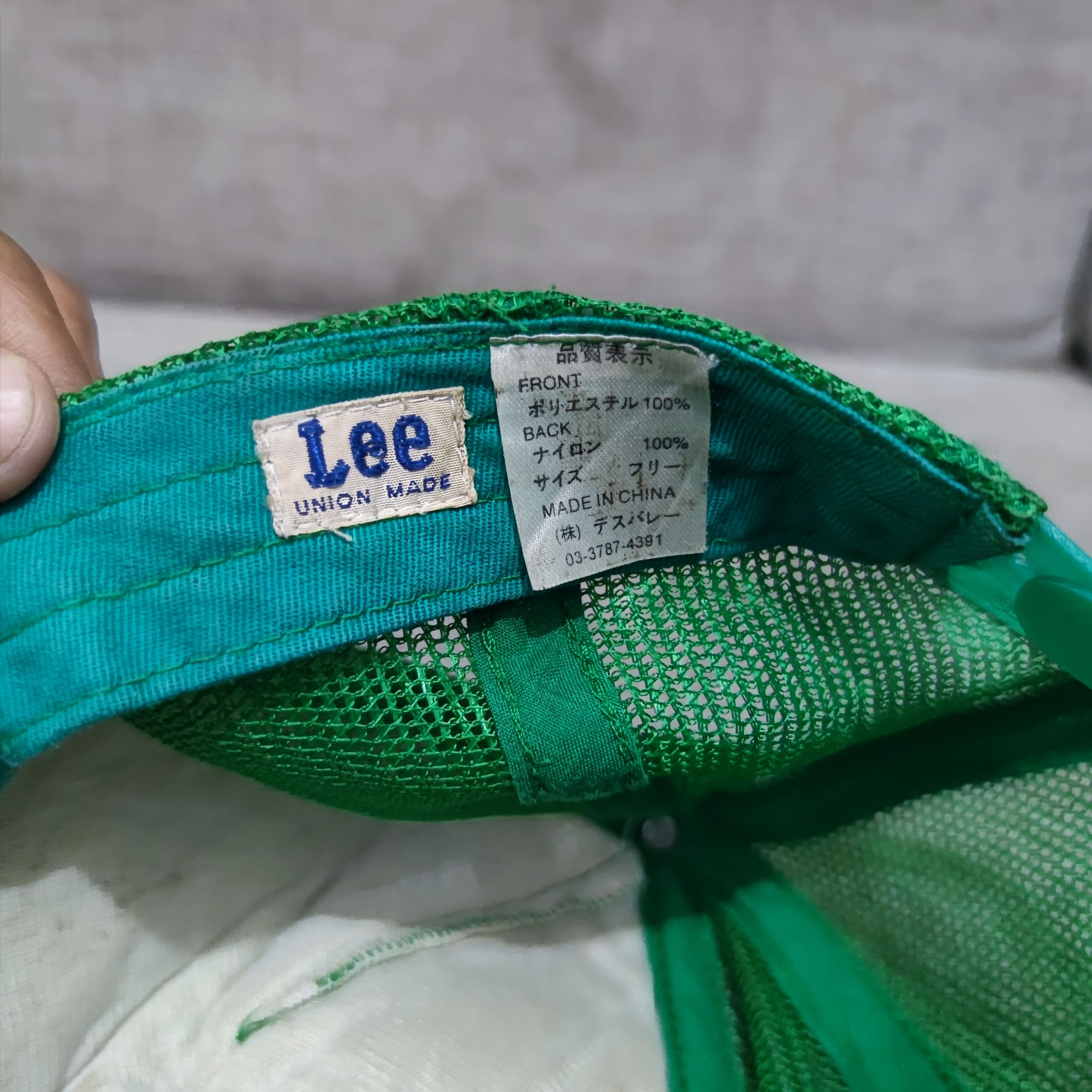 Lee × Vintage Lee union made trucker hat Size ONE SIZE - 5 Thumbnail