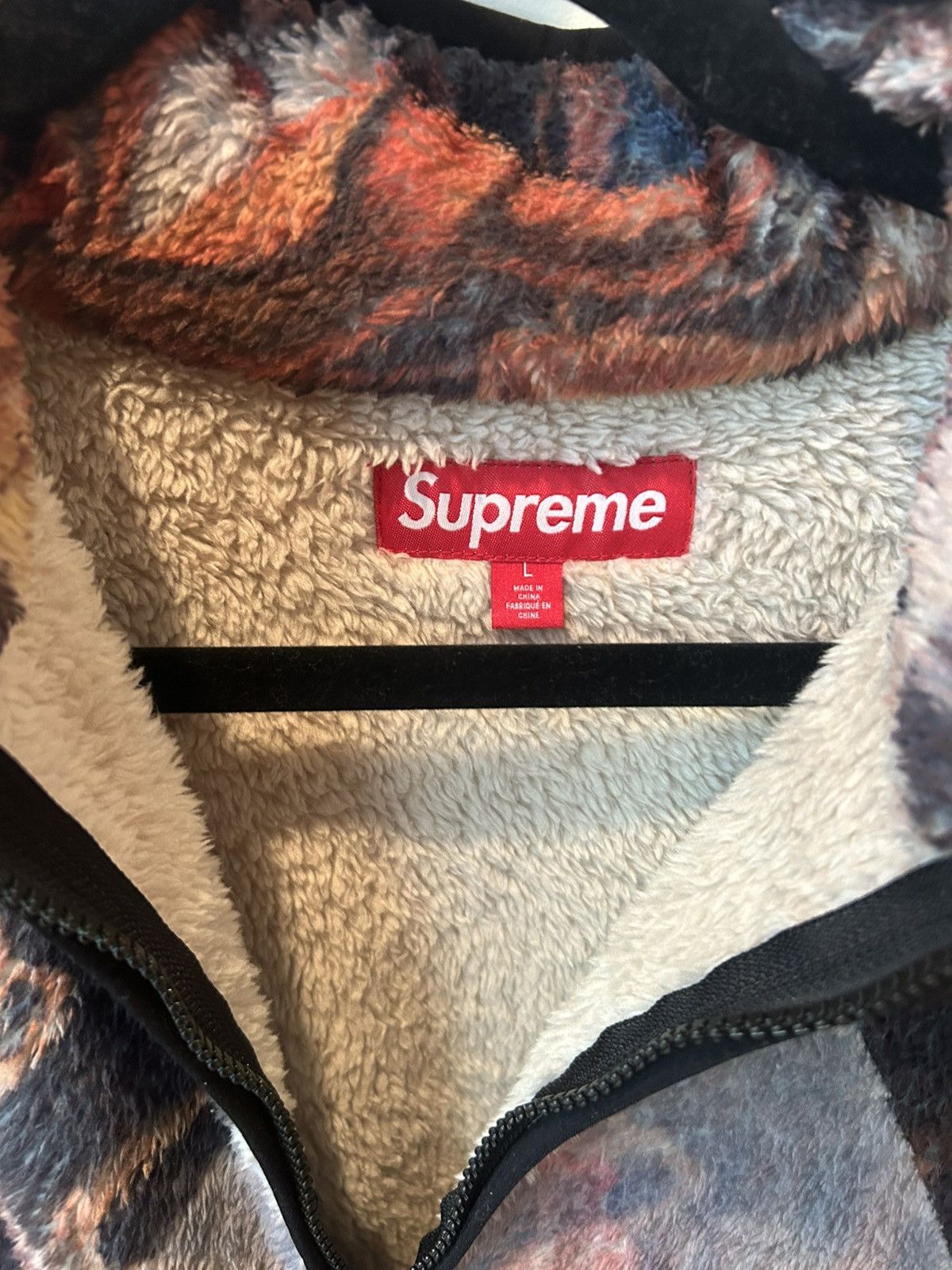 Supreme Supreme 25SS x Ernie Barnes Multicolor Fleece Jacket Size L Size US L / EU 52-54 / 3 - 3 Thumbnail