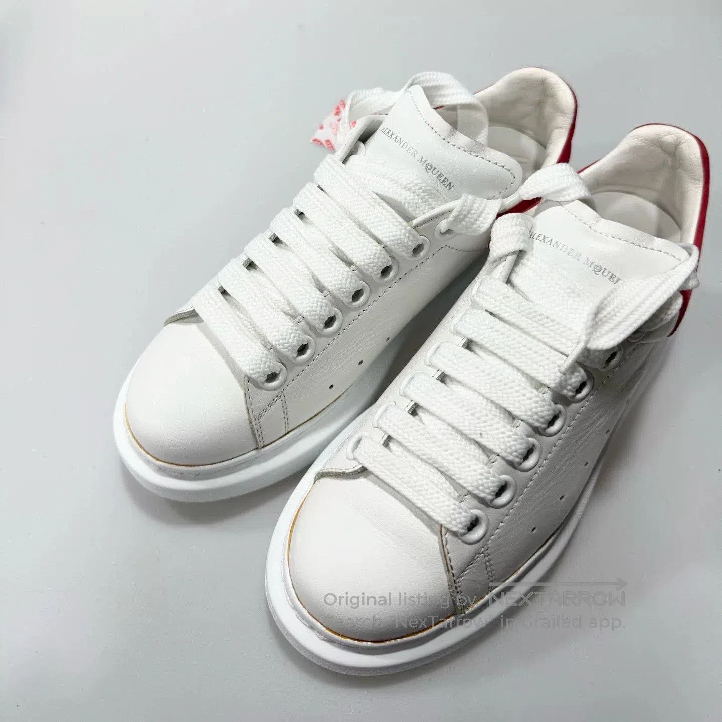Alexander McQueen Alexander McQueen White Sneakers. Size US 5 / IT 35 - 8 Thumbnail
