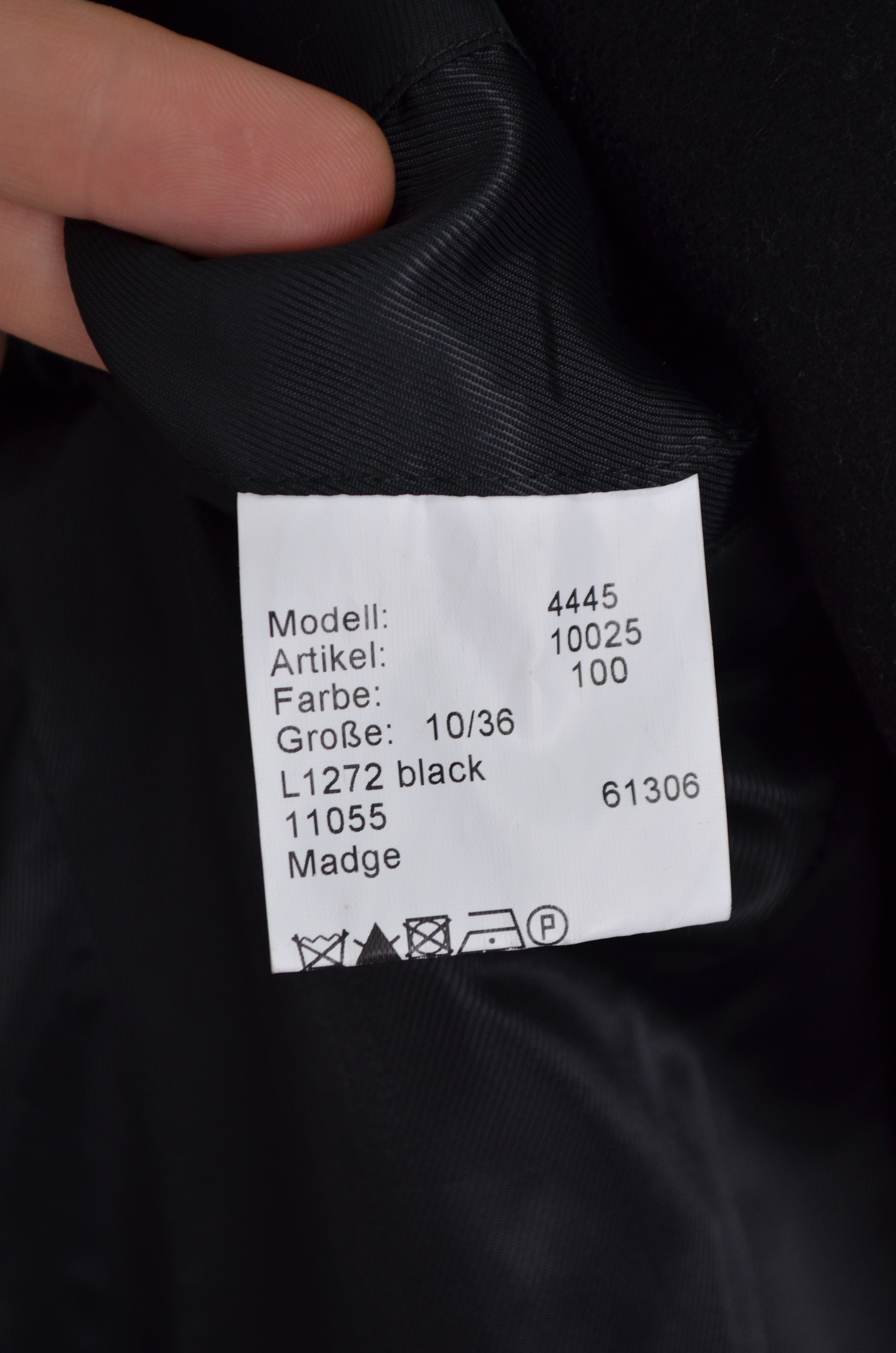 Barbour × Designer Barbour Madge Coat Jacket Wool and Cashmere UK10 US6 NO BELT Size M / US 6-8 / IT 42-44 - 11 Thumbnail