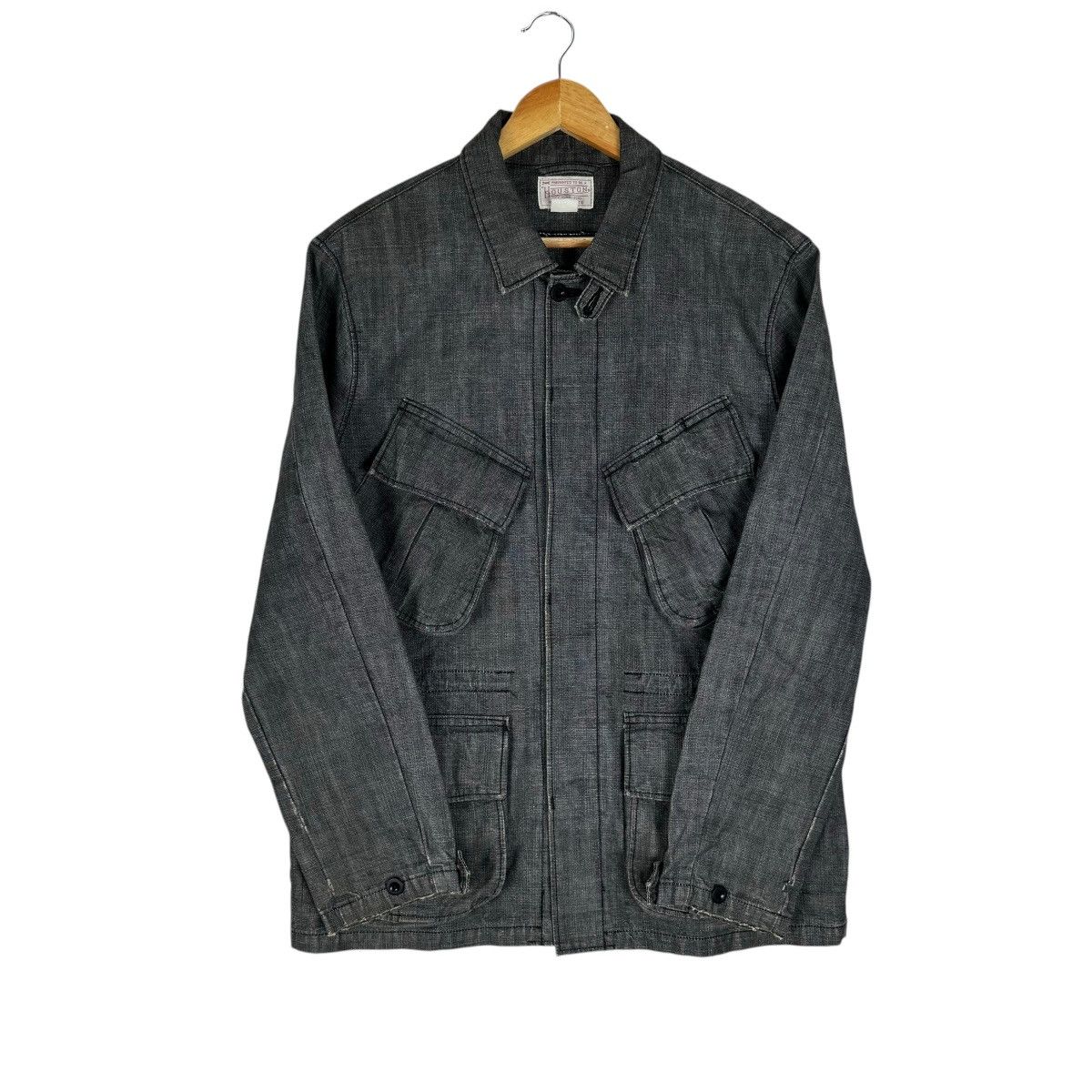 Vintage ☀️HOUSTON RIPSTOP MULTI POCKET POPLIN JACKET Size US L / EU 52-54 / 3 - 1 Thumbnail