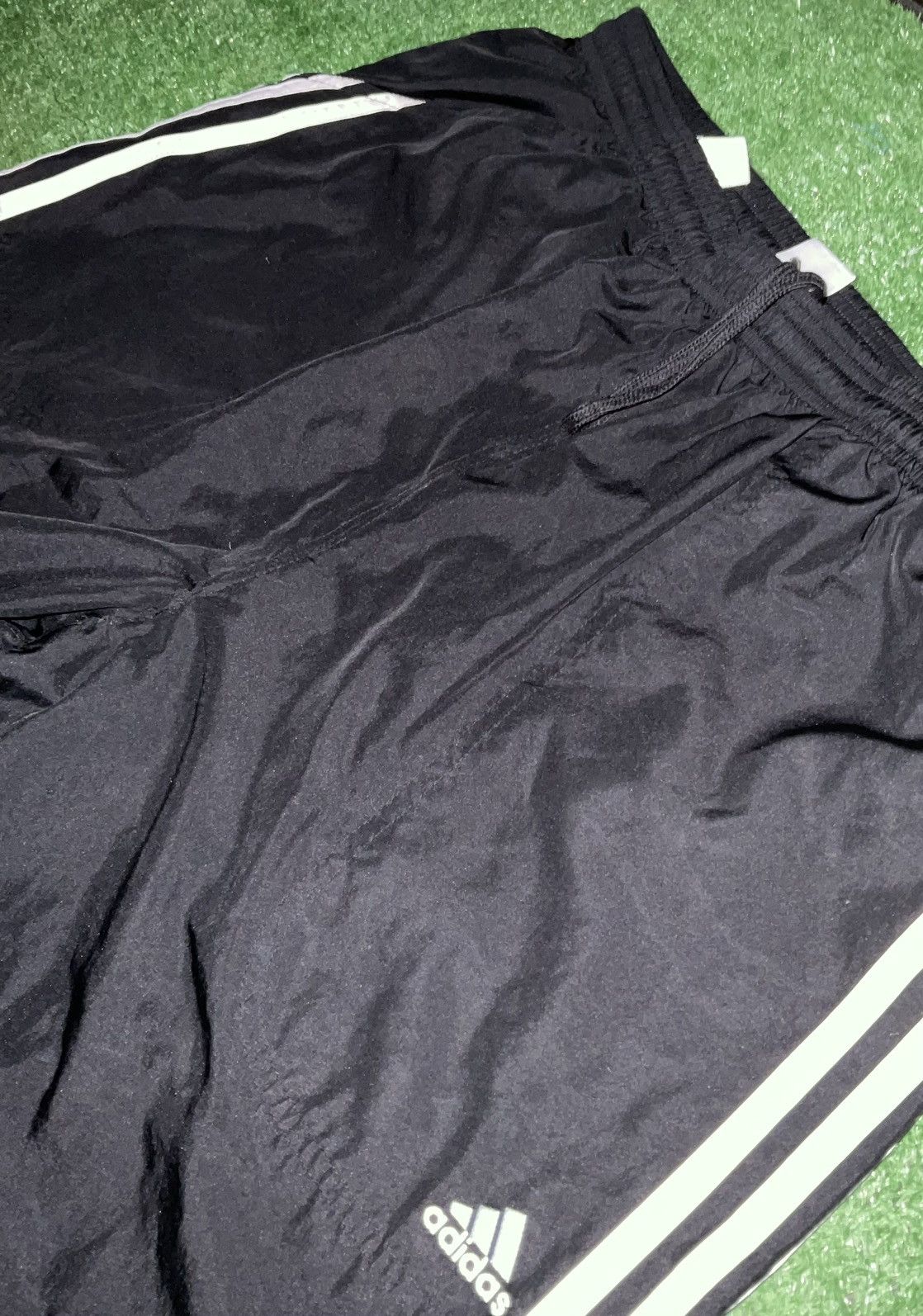 Adidas Back adidas track pants with zip flairs on side Size US 31 - 3 Thumbnail