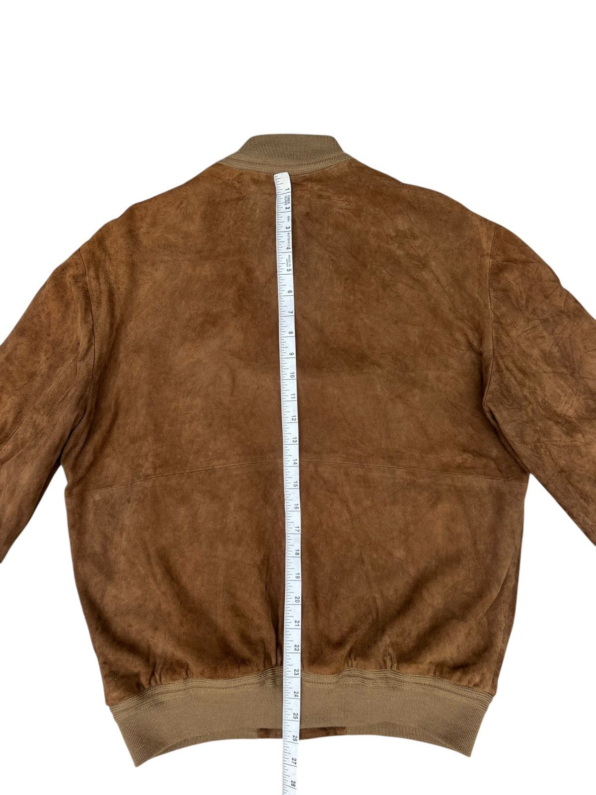 Beams Plus Quttrocchi X Beams Stains Patina Suede Leather Jacket Size US M / EU 48-50 / 2 - 19 Thumbnail